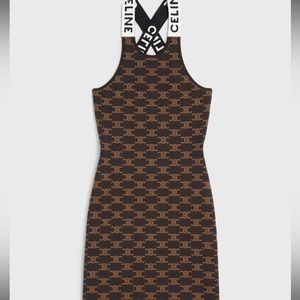 Celine cross cross strap dress
